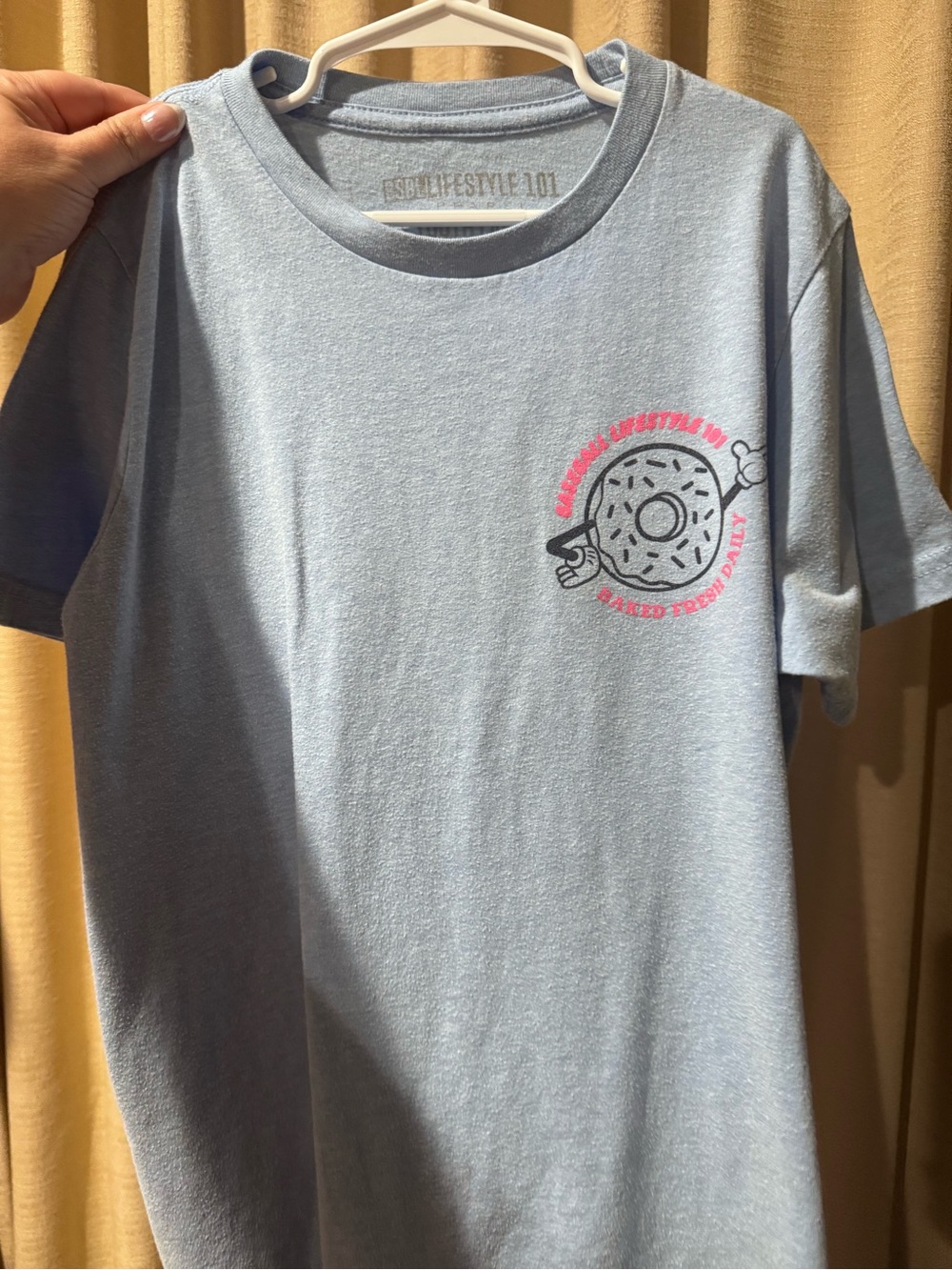 Baseball Lifestyle Donuts and Dingers Graphic T-Shirt